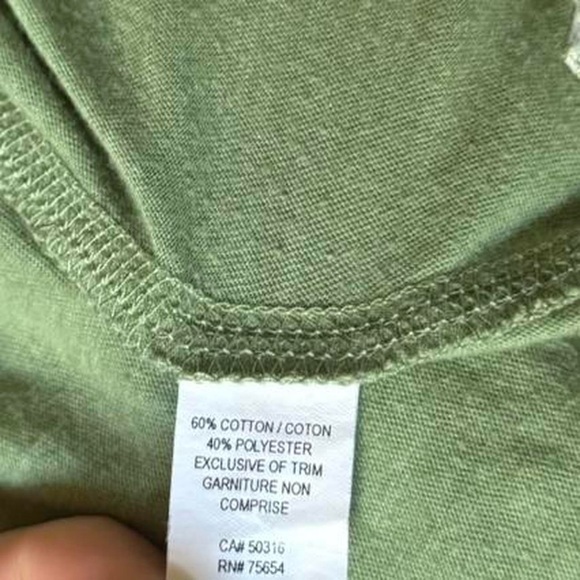 Abercrombie & Fitch Vintage Y2K 2000s Green Lace Decal Cami Camisole Tank Top XS - Picture 8 of 8